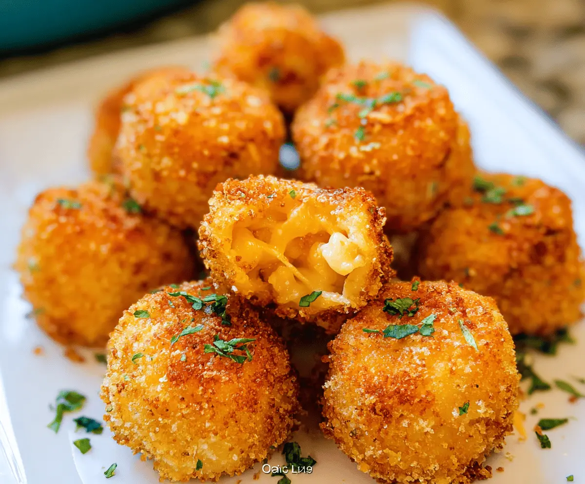 Mac and Cheese Bites