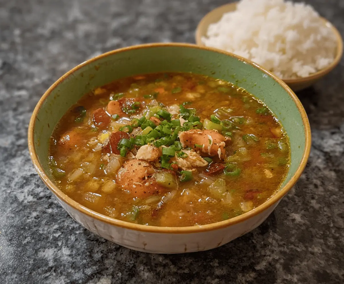 Spicy Turkey Gumbo