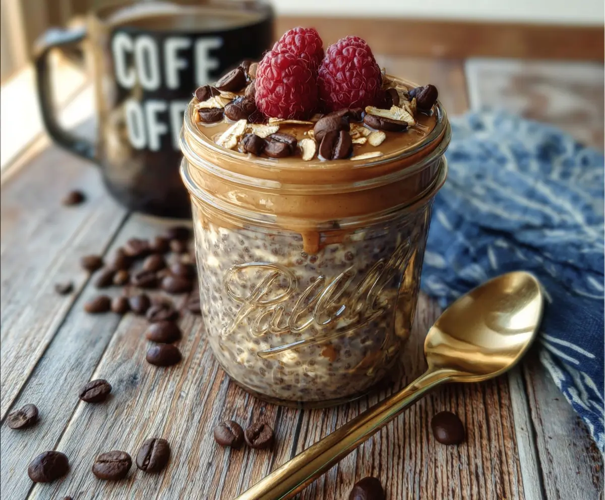 “Faux Joe” Coffee Overnight Oats