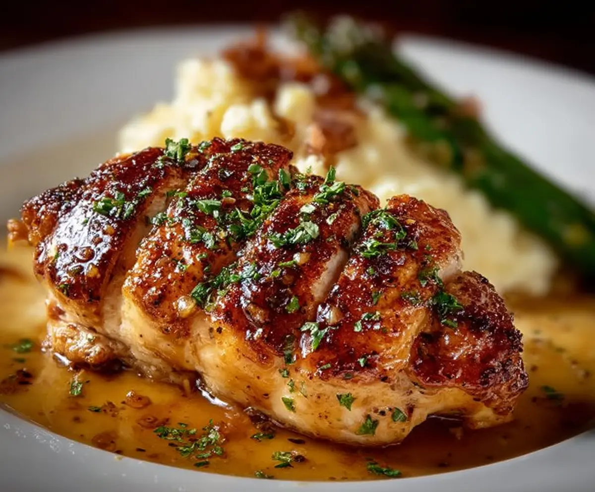 Delicious Chicken Christopher dish from Morton’s Steakhouse featuring tender chicken and flavorful sauce