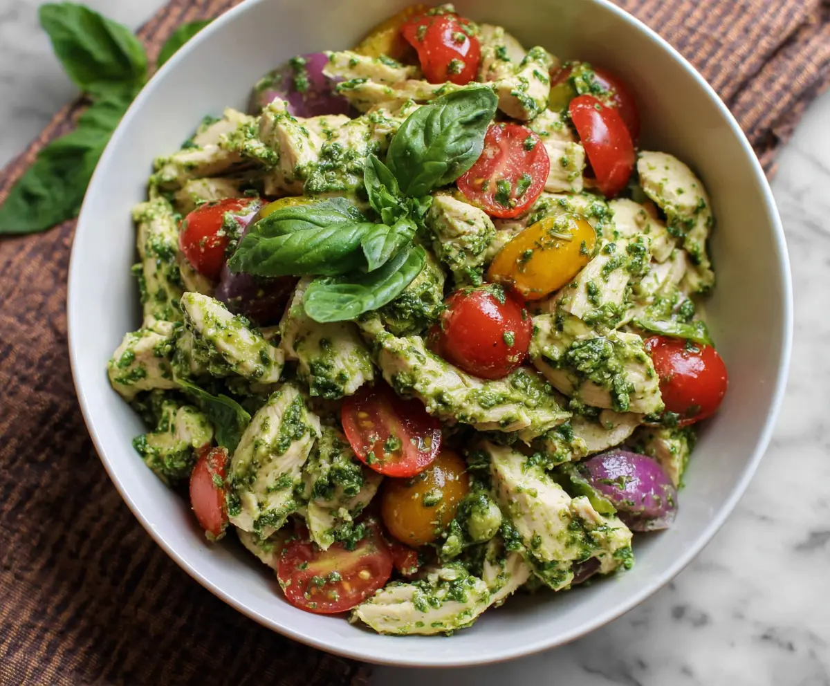 Pesto Chicken Salad
