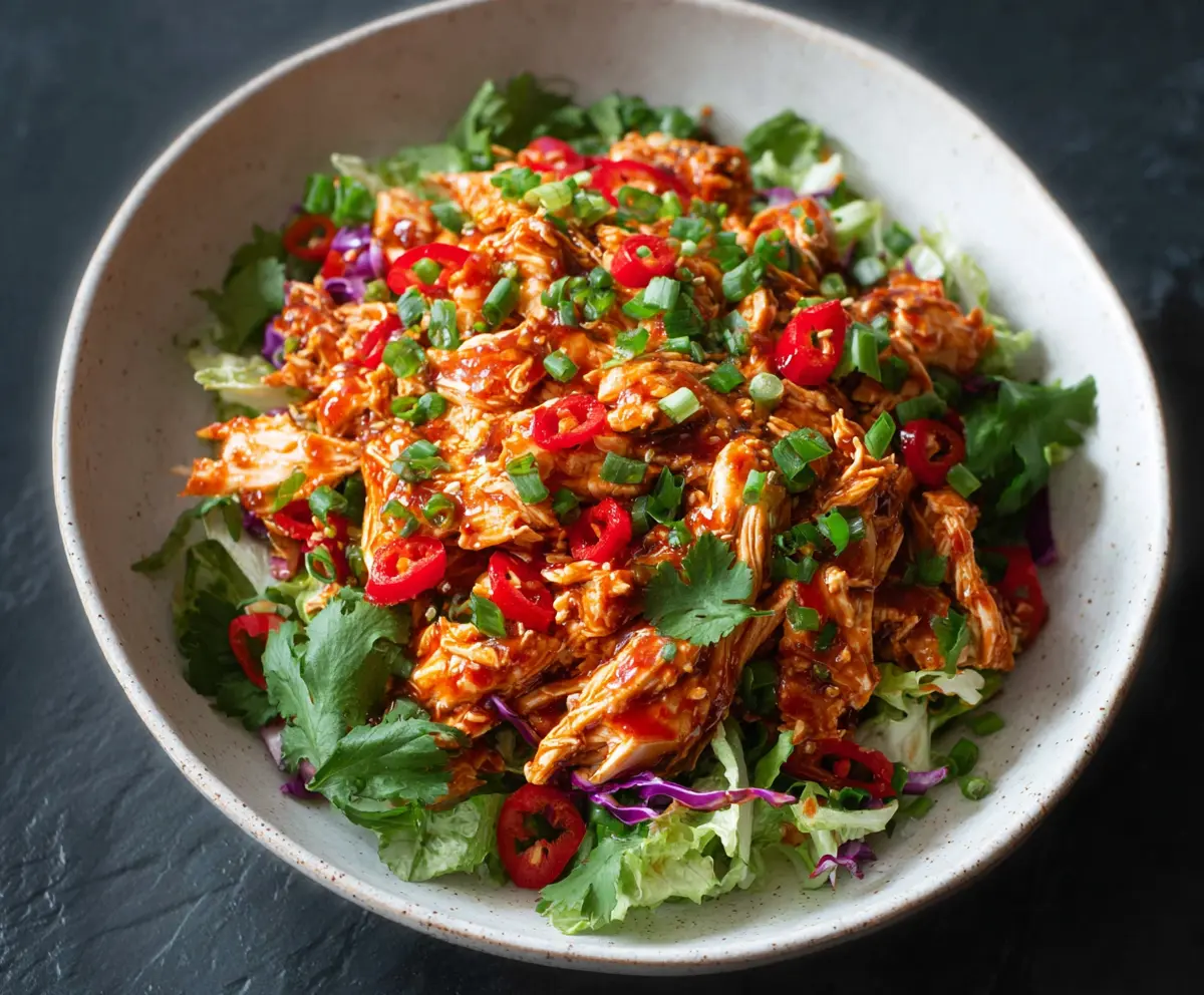 Sweet Chili Chicken Salad