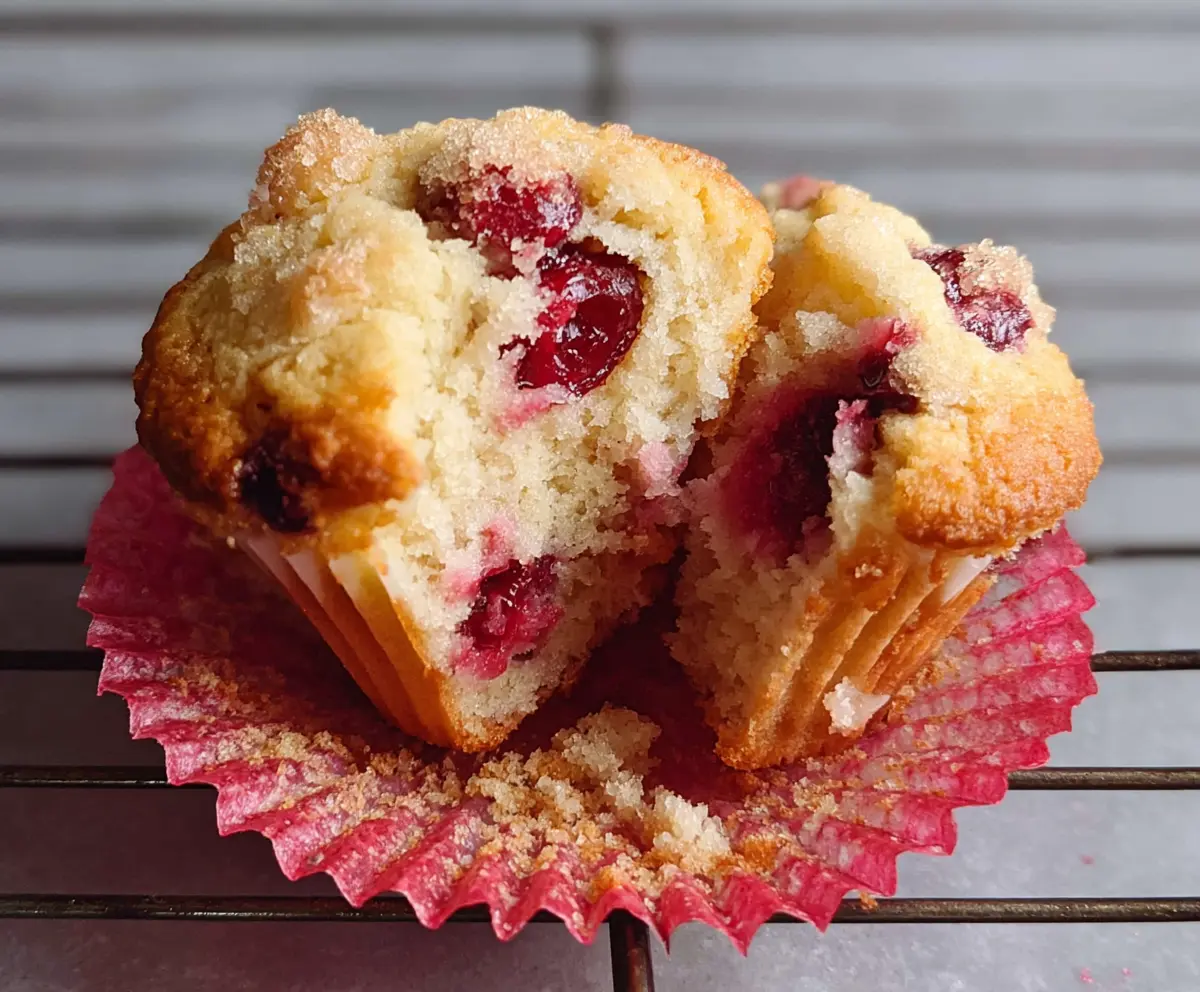 Cherry Muffins (Fresh and Easy)