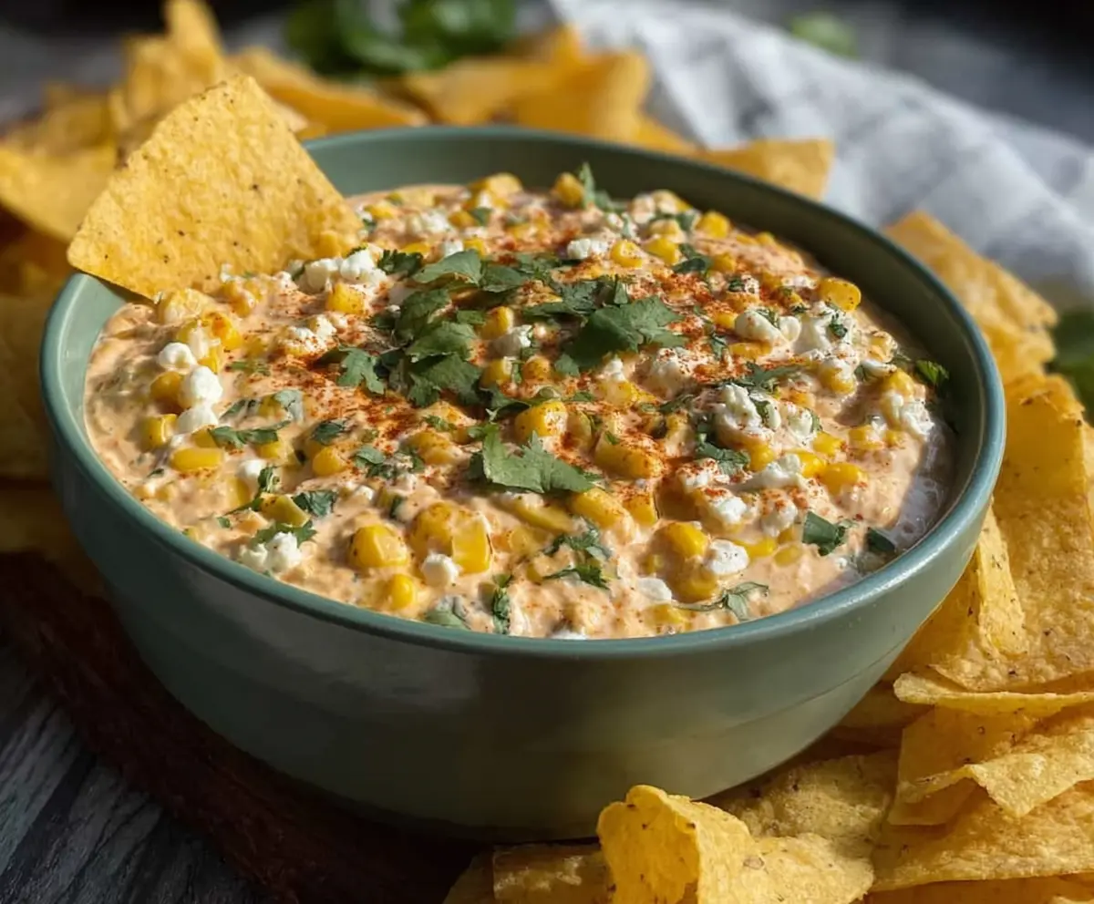 Creamy Chipotle Corn Dip