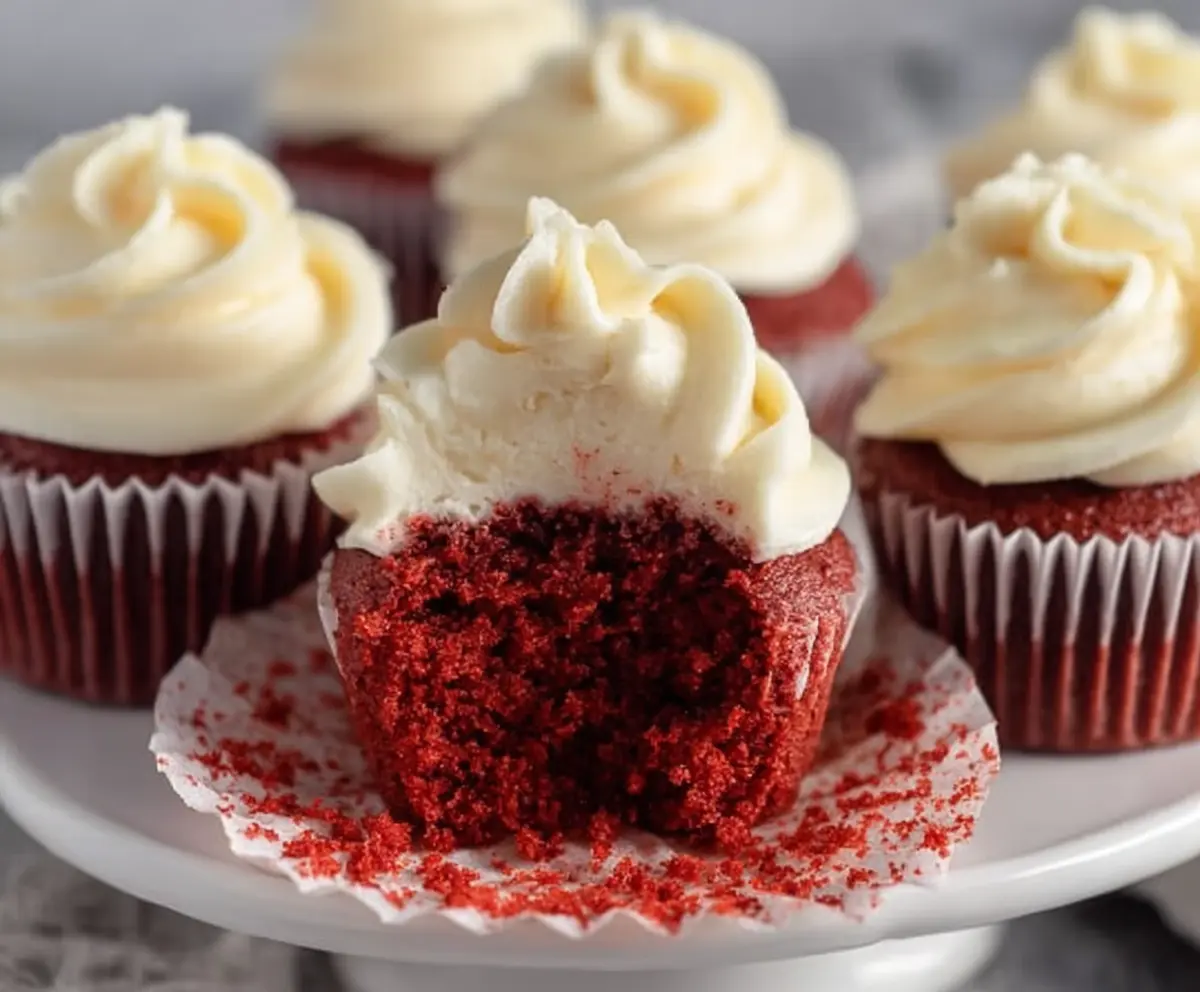 Small Batch Red Velvet Cupcakes