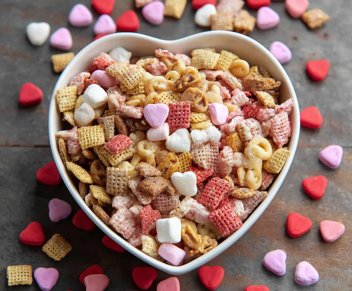 Valentine Chex Mix