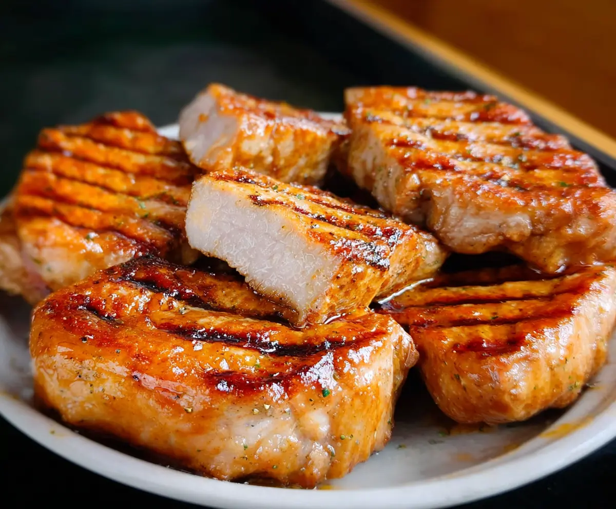 Juicy Grilled Pork Chops
