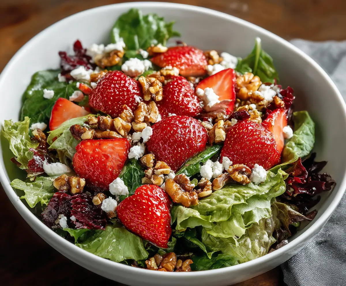 Strawberry Crunch Salad