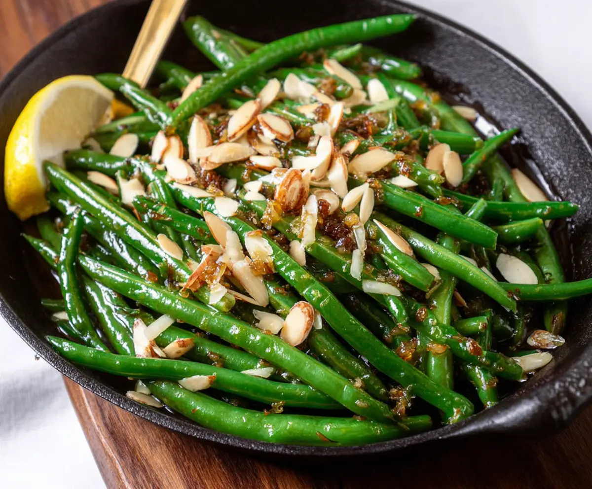 Green Bean Almondine