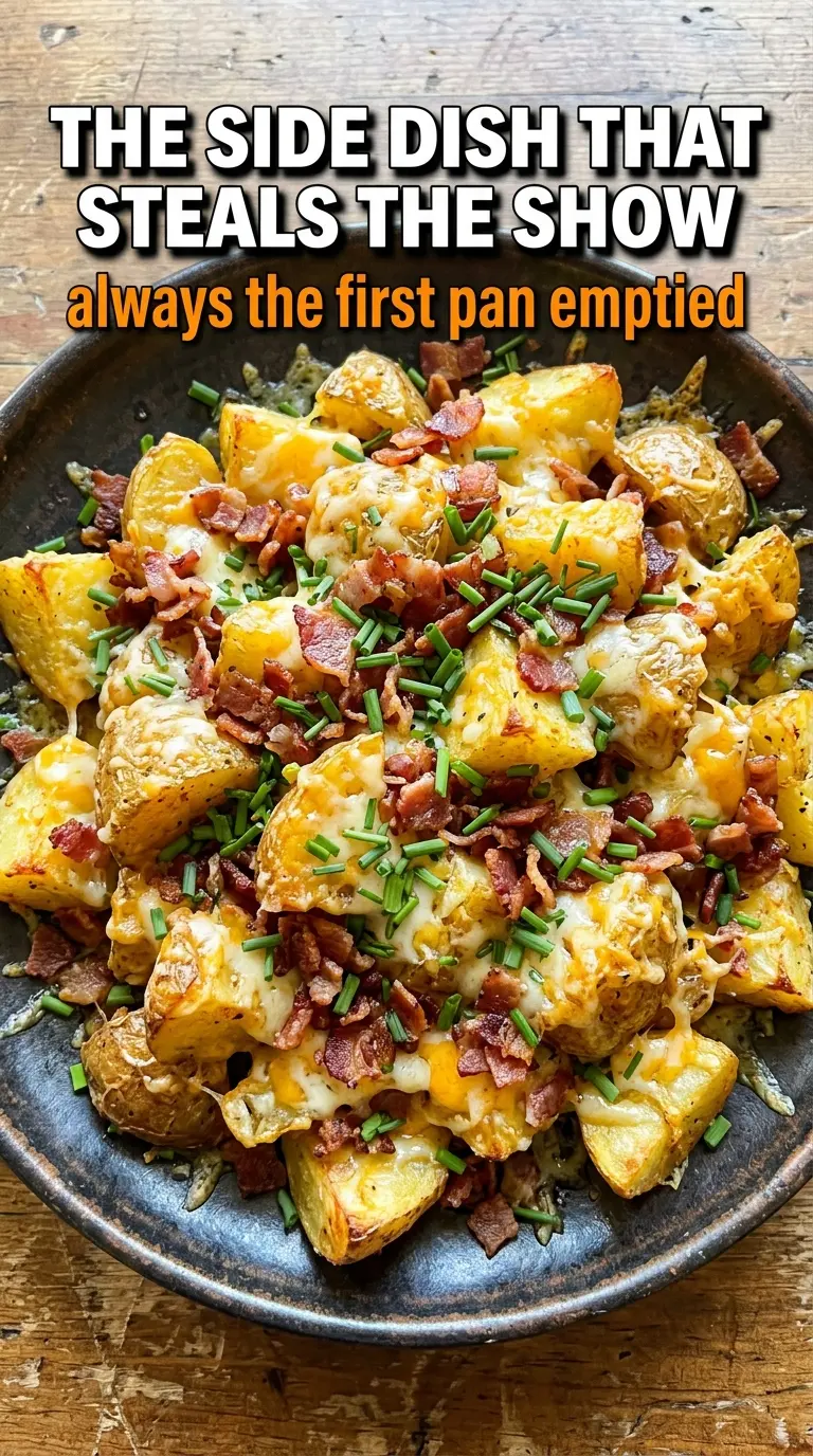 Cheesy Mississippi Mud Potatoes