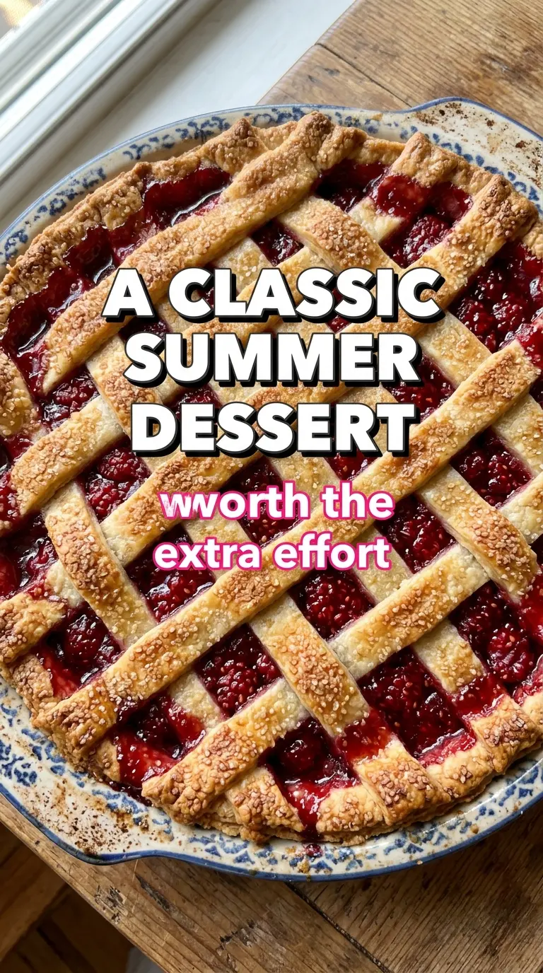 Homemade Raspberry Pie