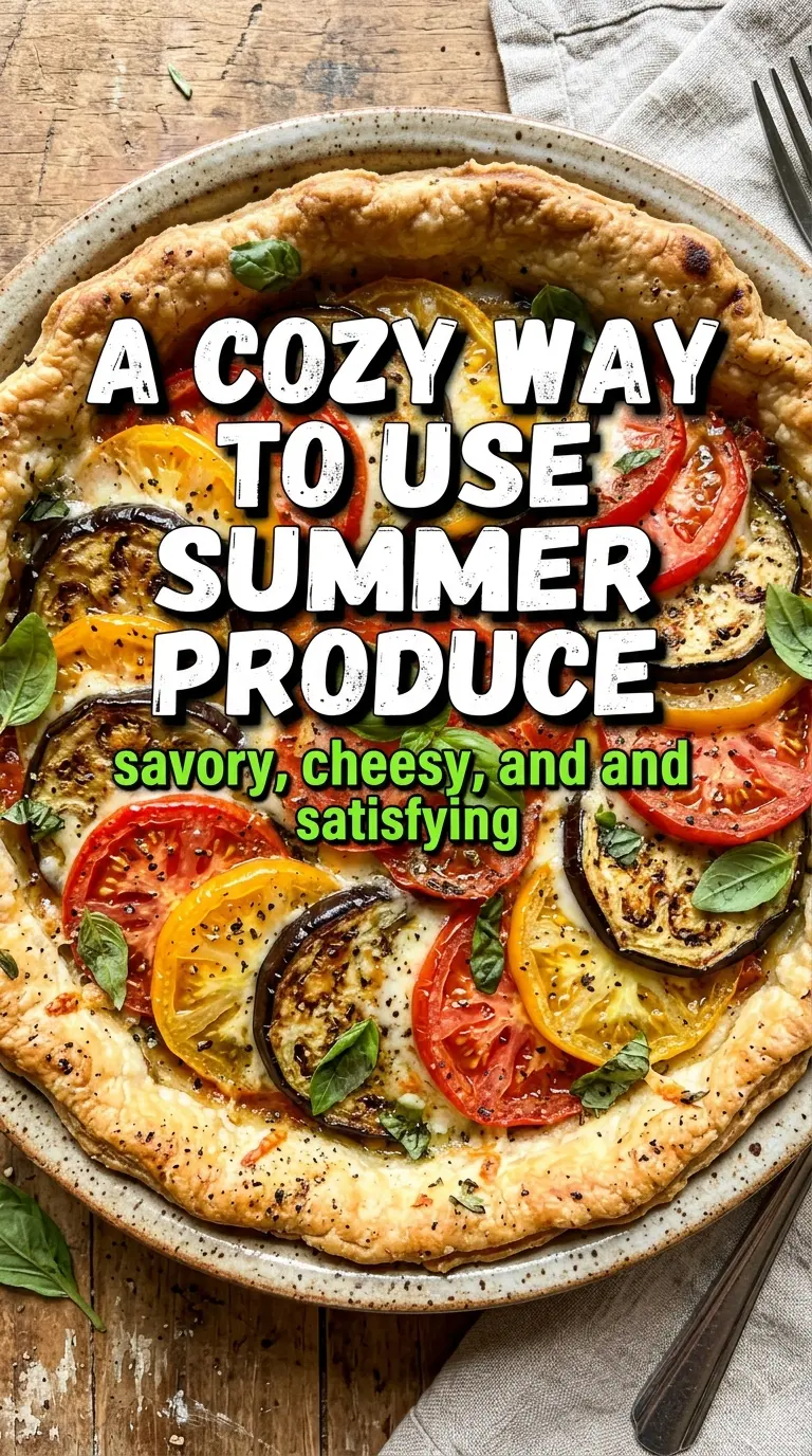 Tomato and Eggplant Pie Recipe