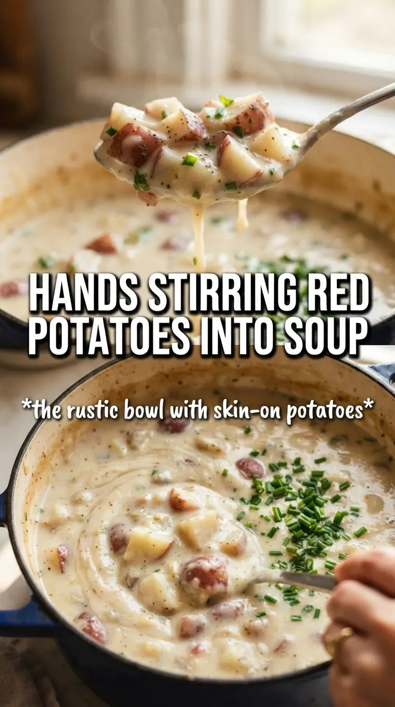 Red Potato Soup creamy rustic dill