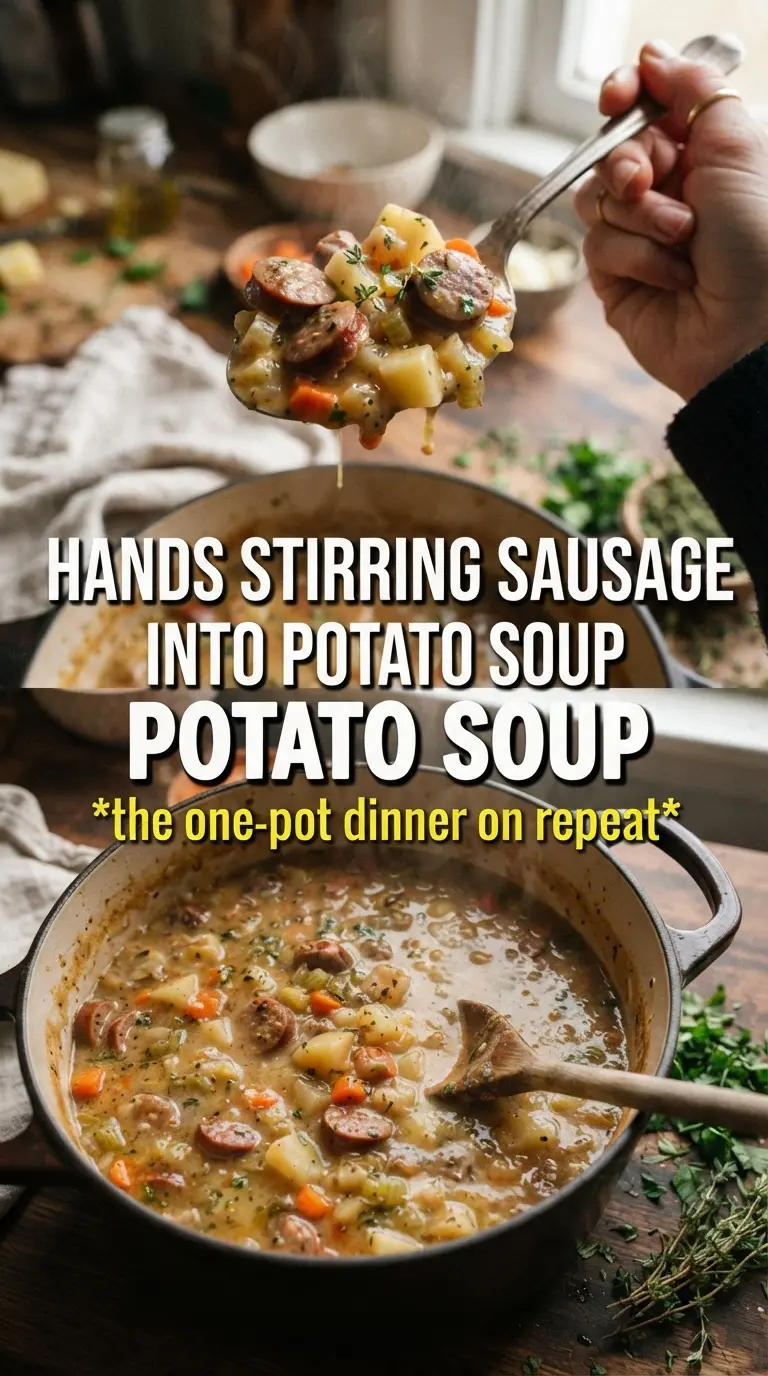 Sausage Potato Soup creamy hearty