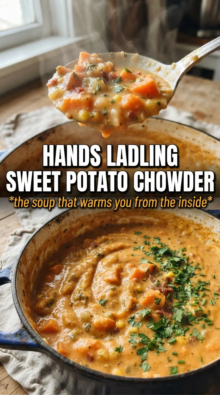 Sweet Potato Chowder creamy smoky comforting